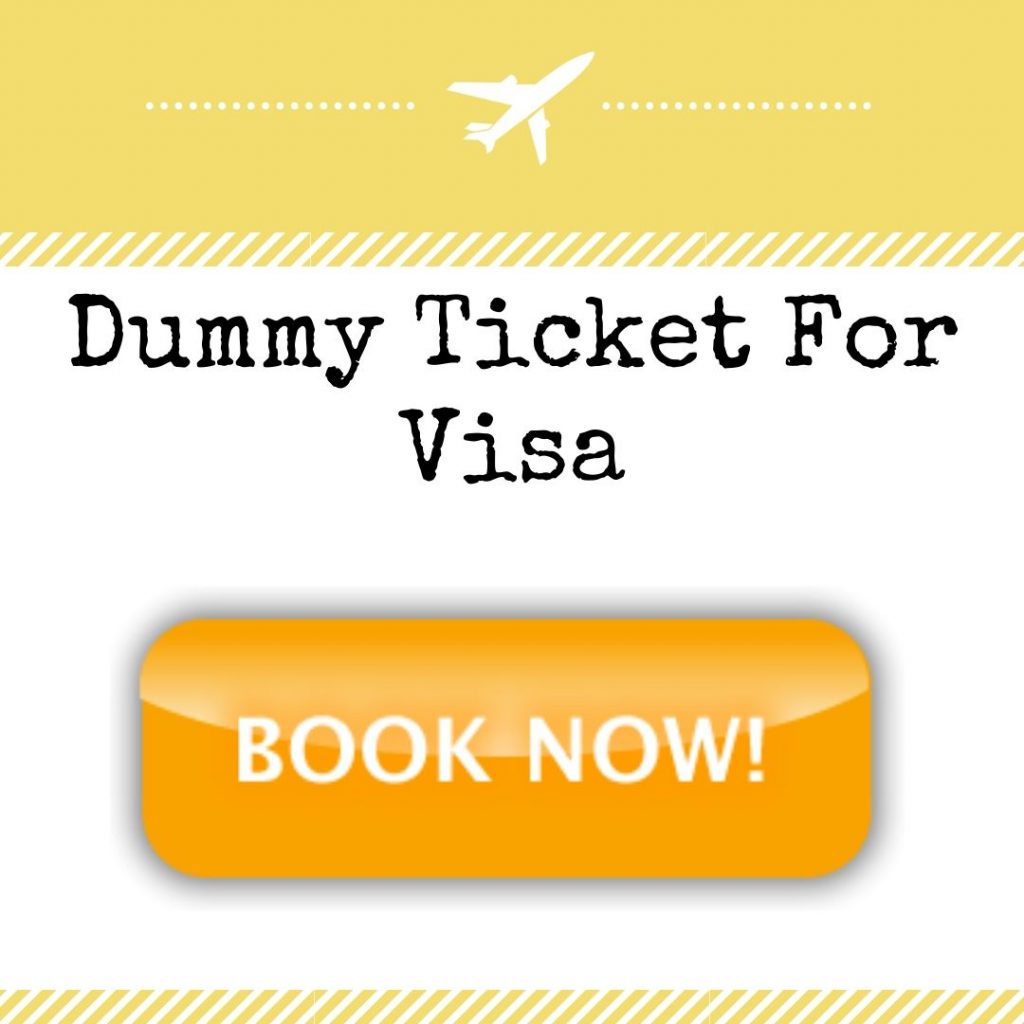 Book Dummy ticket for visa at flyinghelpline.com