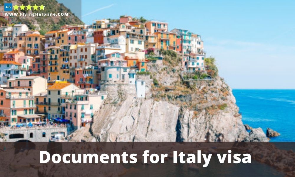 documents for italy visa-flyinghelpline