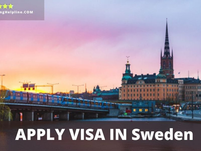 Apply travel visa Sweden-flyinghelpline
